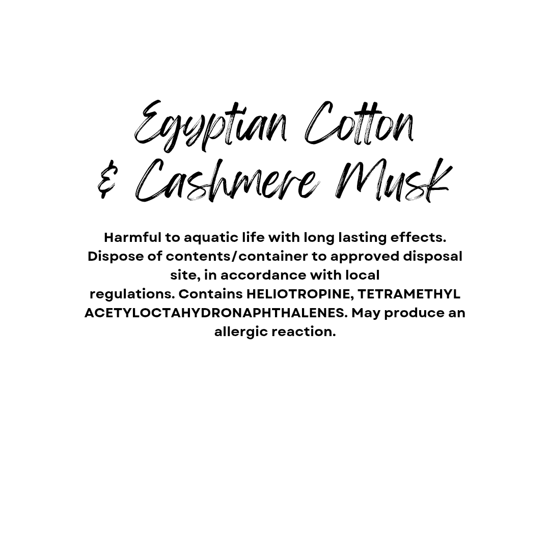 Egyptian Cotton & Cashmere Musk