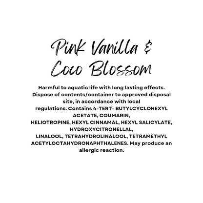 Pink Vanilla & Coco Blossom
