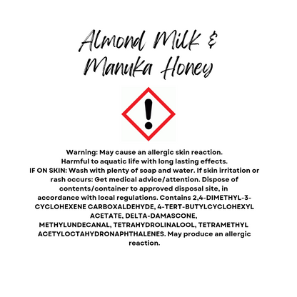 Almond Milk & Manuka Honey