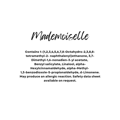 Mademoiselle